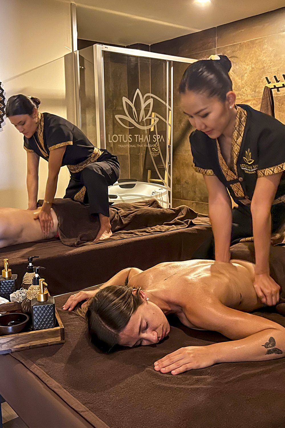 Masaje Thai en pareja